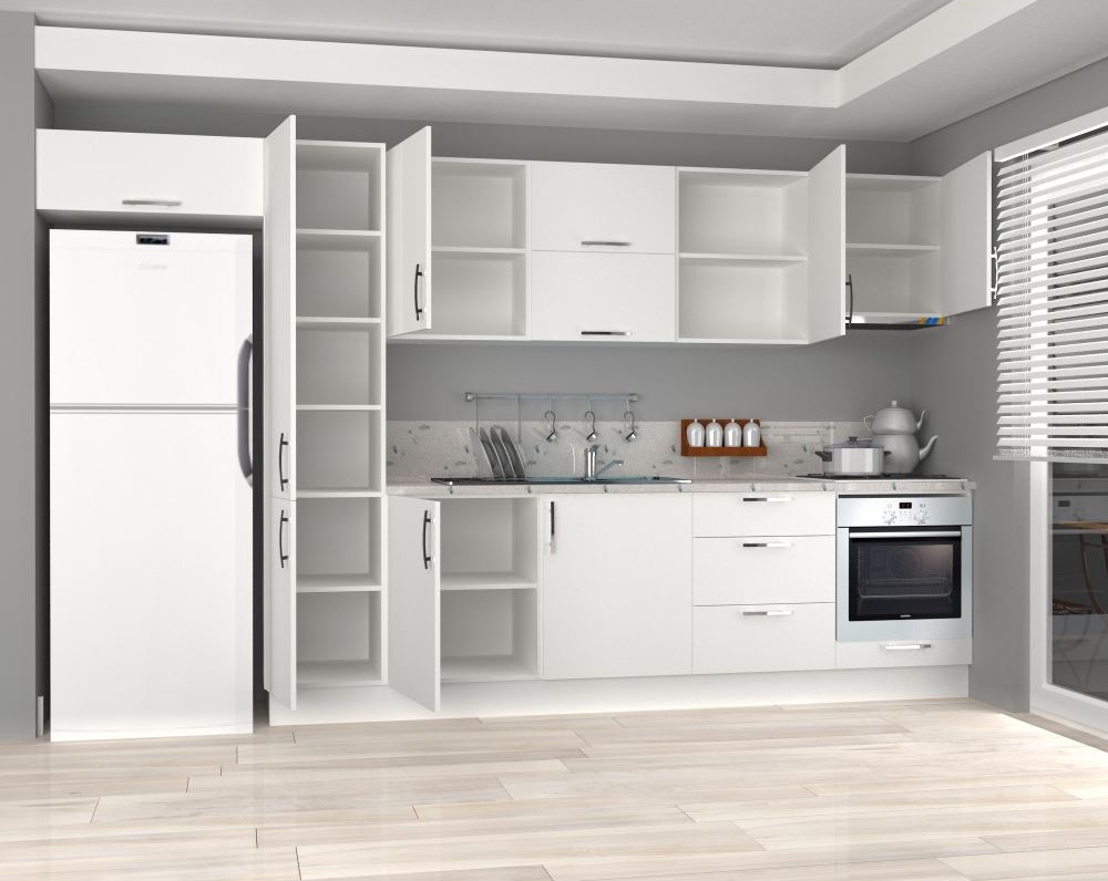 Modern Gaziemir Mutfak Dolabı